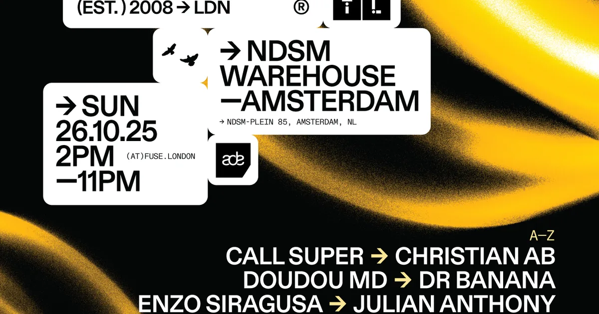 DGTL presents: Fuse — ADE