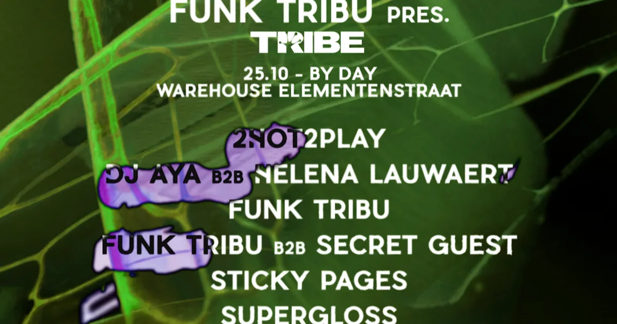 Intercell x Funk Tribu Invites — ADE