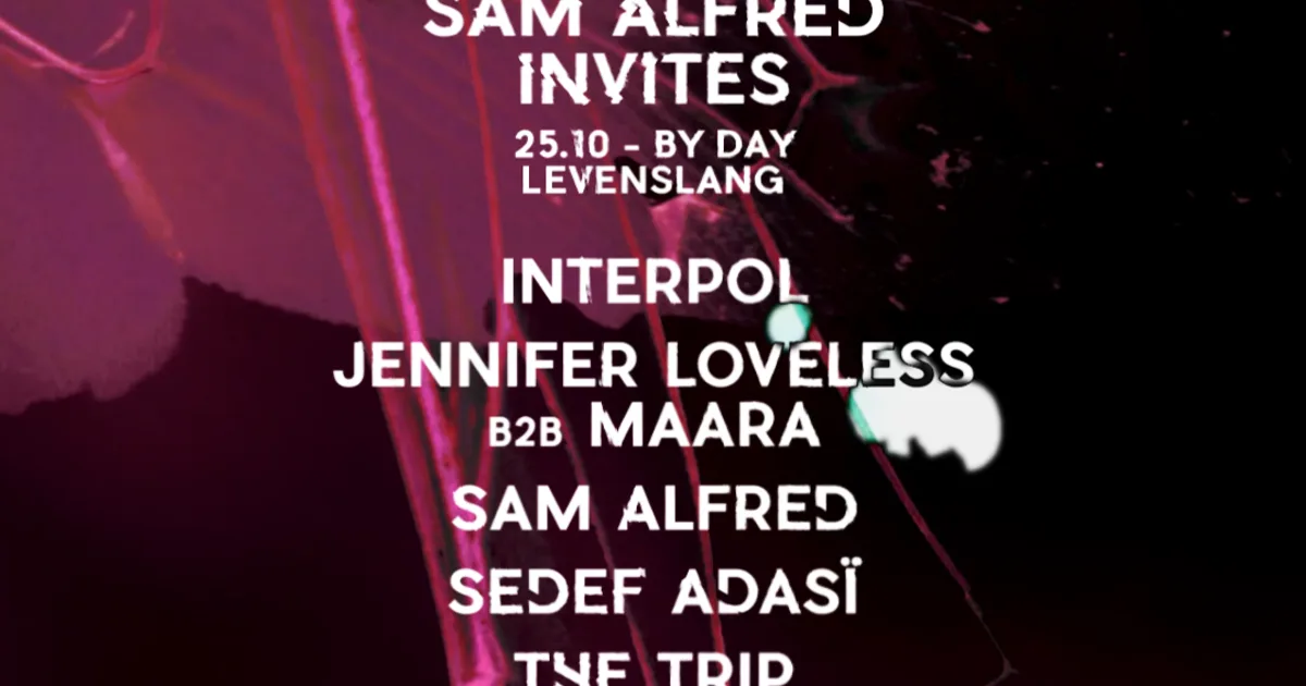 Intercell x Sam Alfred Invites — ADE