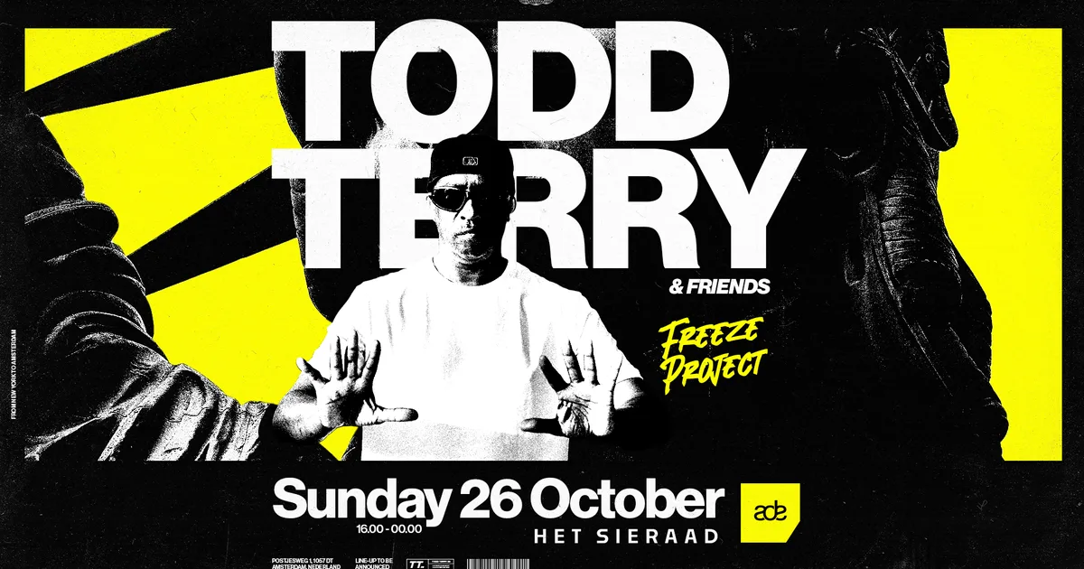 Todd Terry & Friends @ Het Sieraad | ADE 2025 | Freeze Project Special — ADE