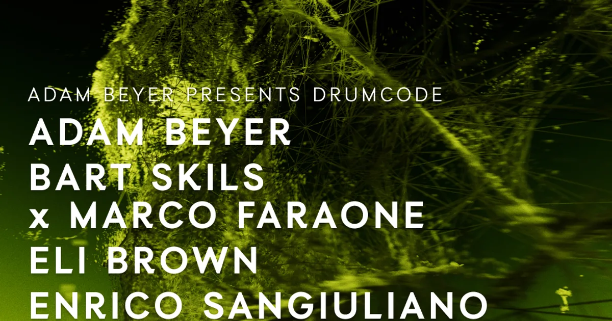 Awakenings | Adam Beyer Presents Drumcore — ADE