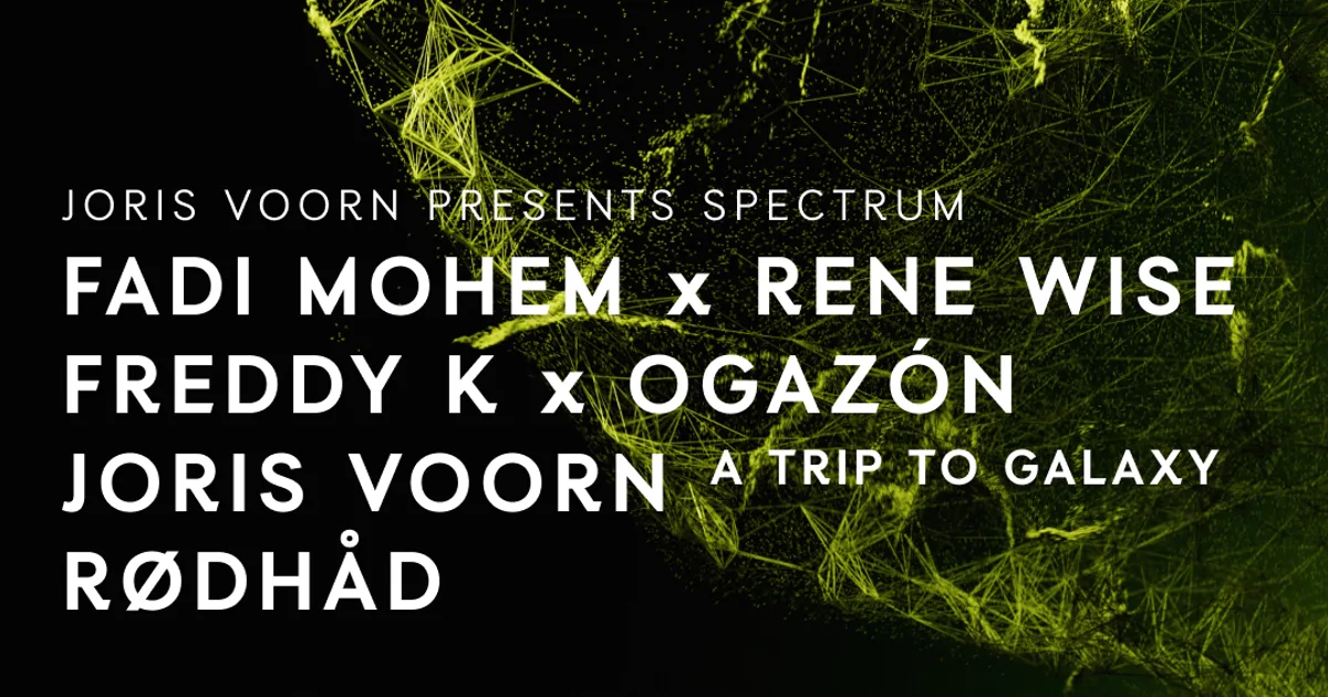 Awakenings | Joris Voorn Presents Spectrum — ADE