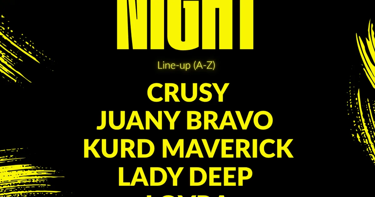 House the night — ADE