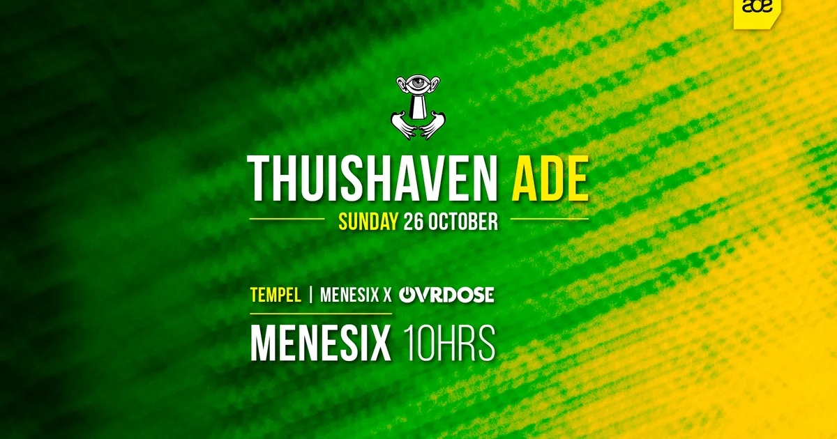 Thuishaven closing — ADE