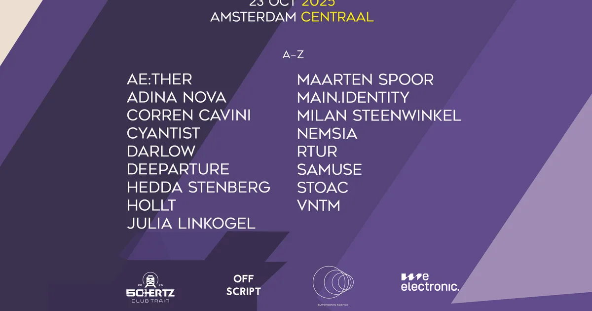 Off Script presents “On Track” (Sunset Train ft. VNTM, Ae:ther, Hollt) — ADE