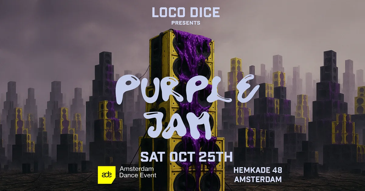 Loco Dice presents Purple Jam — ADE