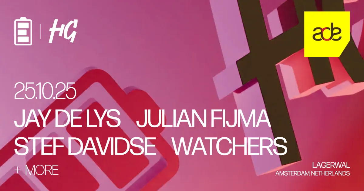 ELEVATE ADE 2025 – 15 Hours of Non-Stop House Music at Lagerwal