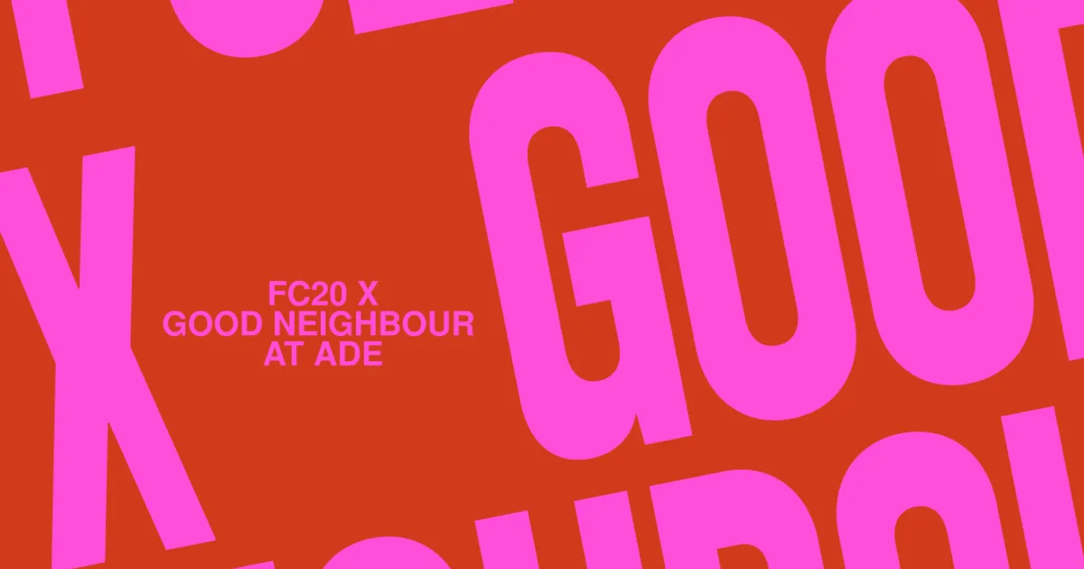 Future Classic x Good Neighbor Drinks — ADE