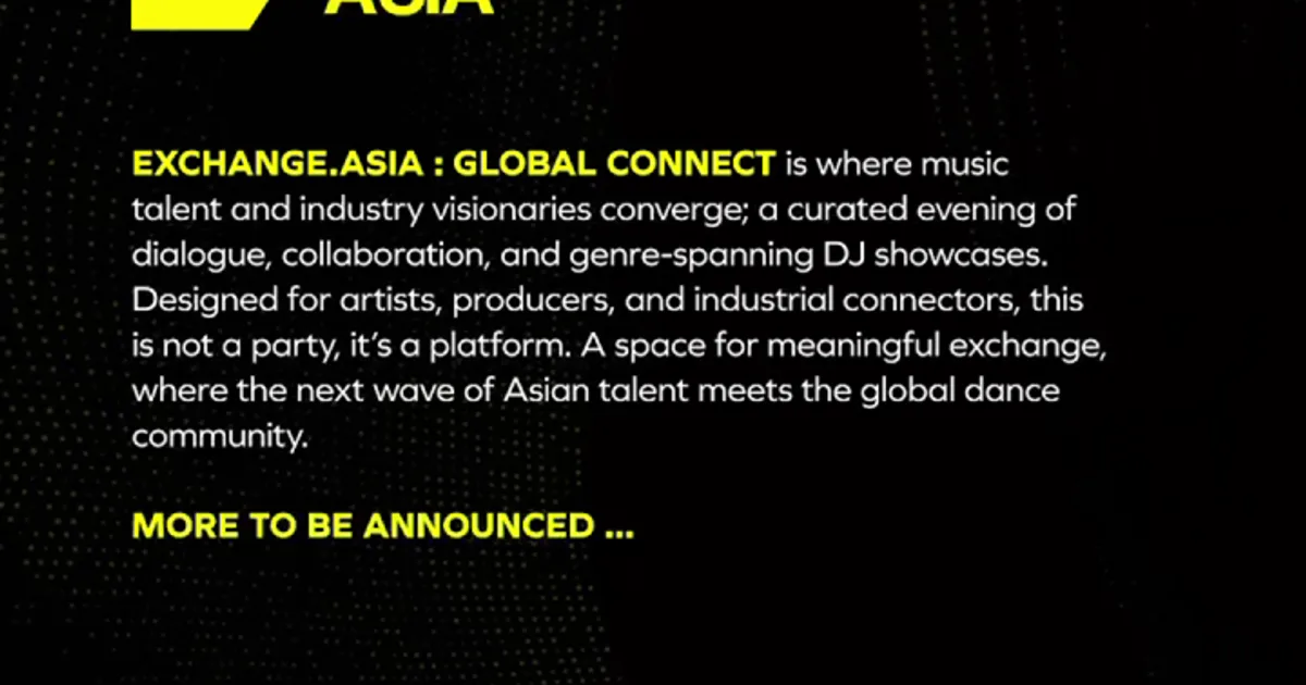 Exchange ASIA — ADE