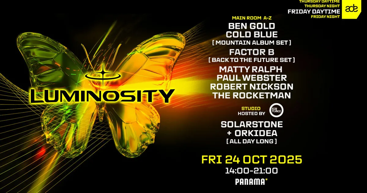 Luminosity - This is trance - Night event — ADE