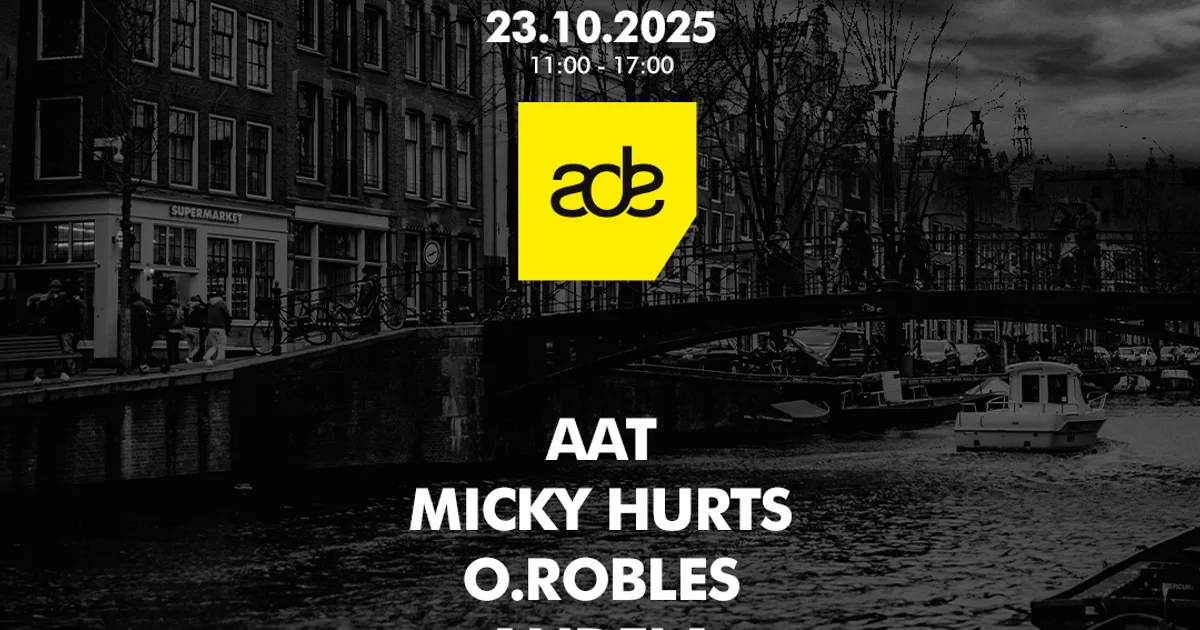 GETWELL & MOOVIN PRESENT YÖY — ADE