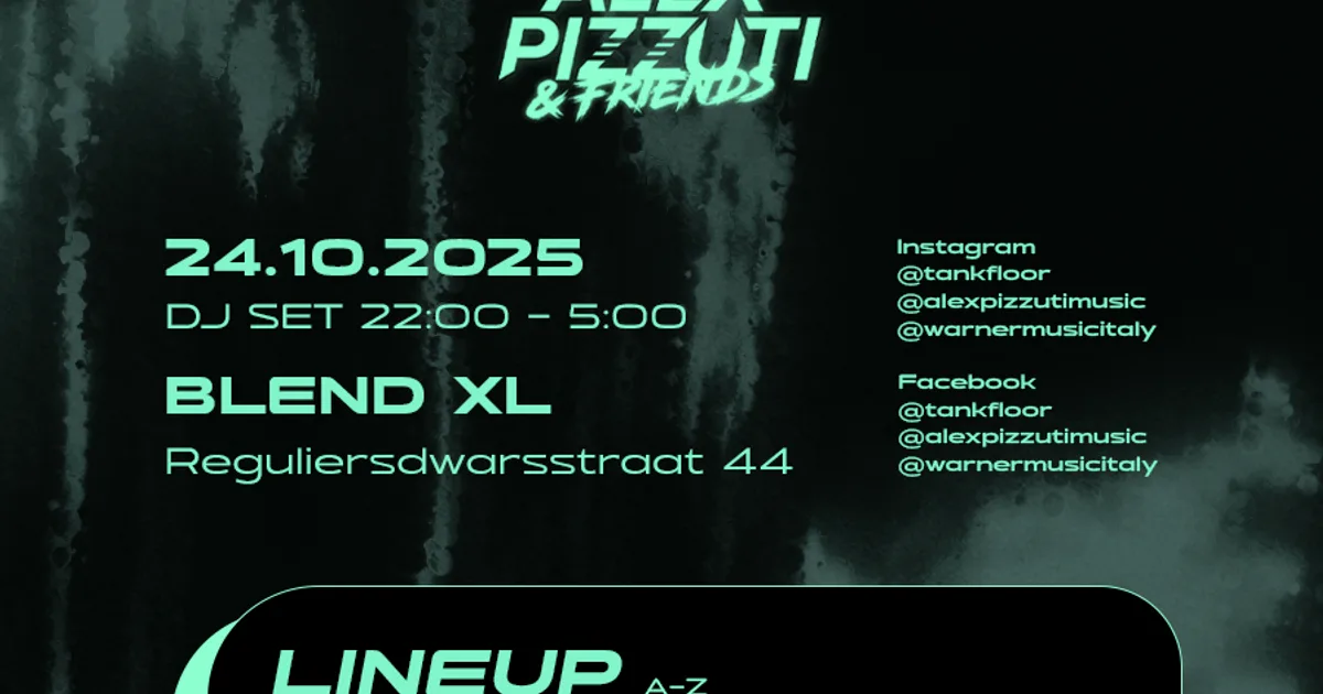 Tankfloor x Alex Pizzuti & Friends — ADE